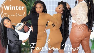 FASHION NOVA TRY ON HAUL 2021| WINTER MUST HAVES | Chev B.