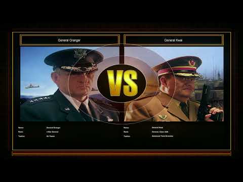CnC Generals ZH Shockwave - AIrForce General Vs Tank General Challenge