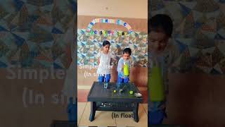 #saltwater vs simplewater #sciexperiment  #kidseducation #scifact #shortsvideo #exploremore
