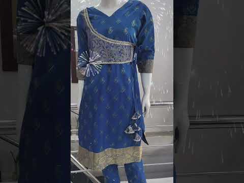dress made from old Banarsi saree