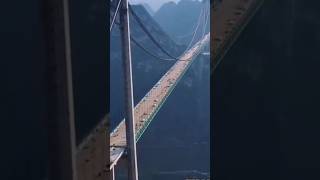 #chinamade new #suspension  #bridge  is almost 3 km long and at an altitude of 625 meters