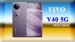 Vivo V40 5G Unboxing / 4K Video / Camera 50MP / Selfie 50MP / Android 14