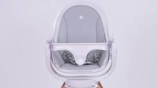 Munchkin 360 Cloud™ High Chair - How to Remove and Install Cushion