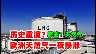 黄金价格走势：8月10日欧洲天然气一夜暴涨！能源价格失控历史重演？巴拿马运河大堵塞 美国通胀会反弹？