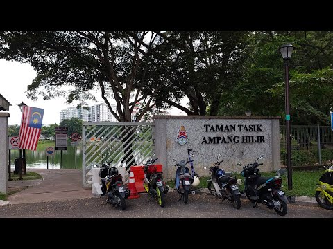 Footage at Taman Tasik Ampang Hilir Kuala Lumpur.