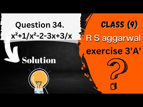 Rs aggrawal class 9 exercise 3a.Rs Aggrawal ka class 9 ka exercise 3A। Math manthan #trending #math