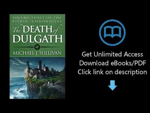 Download The Death of Dulgath (The Riyria Chronicles Book 3) [P.D.F]