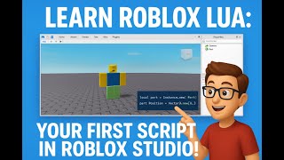 Learn Roblox Lua: Your First Script in Roblox Studio!