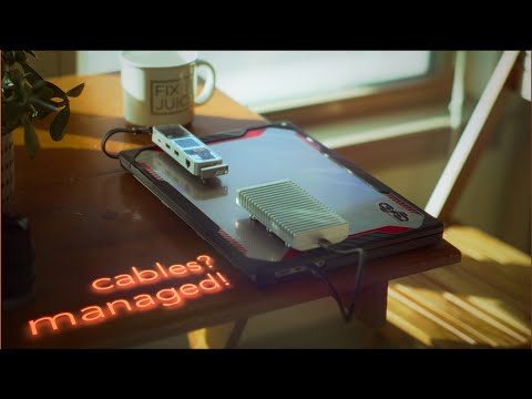 Cable-Manage Your Mobile Setup, Magnetically!