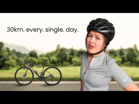 I Biked 30km Every Day, this is what happened