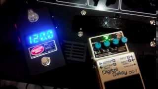 SMARTClock & Boss DD-7 Test