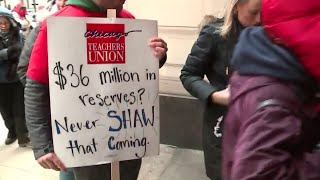 As strike continues, CTU leaders question charter network`s finances
