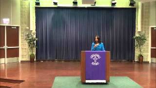 "Best Friends Talk Often" by Pastor Olivia Johnson