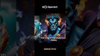 When your favorite😻 character appears in Marvel👺.... #openart #harry  #aiart #marvel #poseidon
