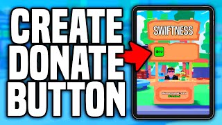 How to Make on Donate Button for Pls Donate on iPad (2025) - How to Make Roblox Gamepass on iPad