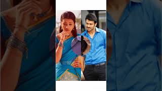 trisha Prabhas cute look # vadalantavu ontariga song# pournami movie song# song short# myshort