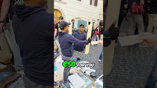 I Found The Best Street Artist in Rome! 😲🎨