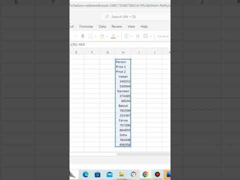 Wraprows in MS Excel #viral #excel #msexcel #msword #microsoftoffice #cspro #youtubeshorts #computer