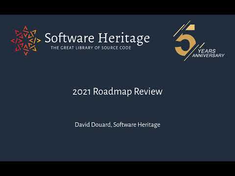 2021 Roadmap Review: D. Douard (SWH)