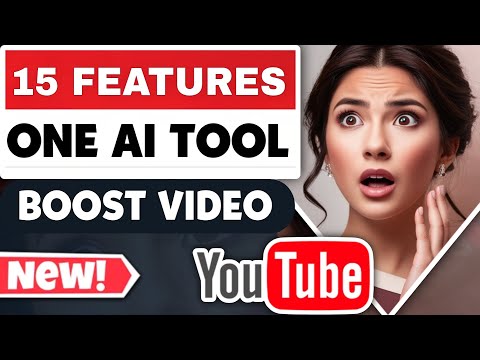 🔴"Boost Your Videos: 15 AI Features In ONE Ai Tool | You Can't Miss!"