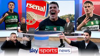 Arsenal's New Star Viktor Gyökeres Signs for £80M Gyökeres Joins Arsenal in a Major Summer Transfer