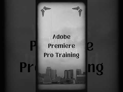Creating Cinematic Edit with Premiere Pro https://bftraining.ae/courses/adobe-premiere-pro-training/