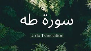 Surah Taha | سورۃ طہٰ | English Captions | Urdu Translation | Recited by Ahmed khedr