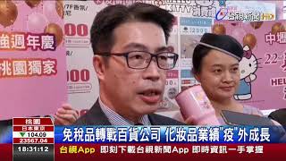 免稅品轉戰百貨公司化妝品業績疫外成長