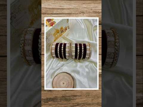 Latest Very Beautiful Wedding Chudi Design For Womens #Bangles #Chudi #Newbangles #Fancybangles