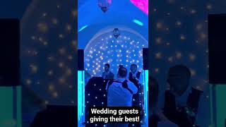 Rock stars wedding guests🎧🎤 #wedding #djservices #djlights #party #djhire #Crowcombecourt #weddingdj