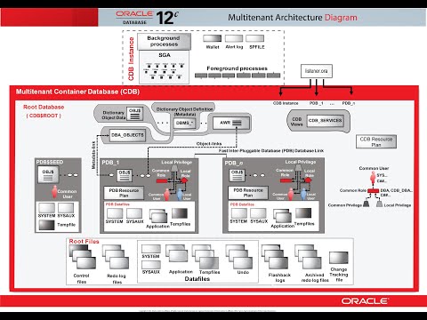Oracle 12c DBA Course Classes 6 - Oracle Multitenant Architecture 2of2