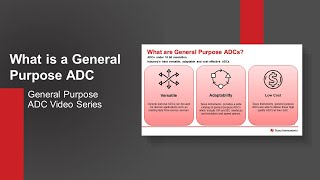 What are General Purpose ADCs
