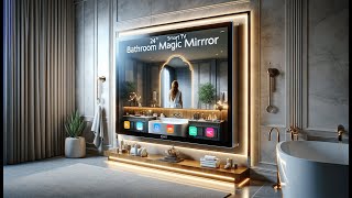 🪄 SYLVOX 24'' Magic Mirror TV - Transform Your Bathroom into a Luxurious Oasis! ✨