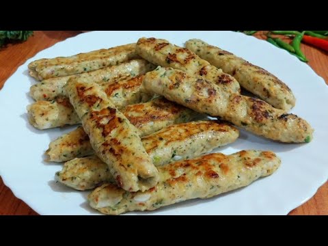 RAMZAN EID SPECIAL 🌙 Makhmali Chicken Cheese Seekh Kabab New Recipe | Chicken Seekh Kabab