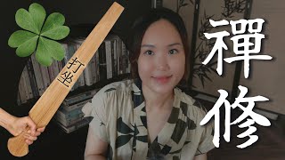 學佛（入門）禪修分享🏯🧘🏻‍♀️ 禪堂打坐被打香板「真實經驗」｜身心靈冥想惹靈異？｜修行心得 🍃🎑 #禪修  #學佛 #冥想