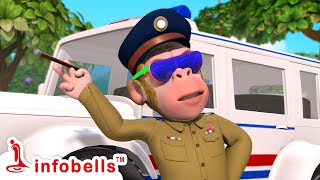 Super Police Koti Mama - Jabbupadina Jantuvu | Telugu Rhymes and Kids Video | Infobells