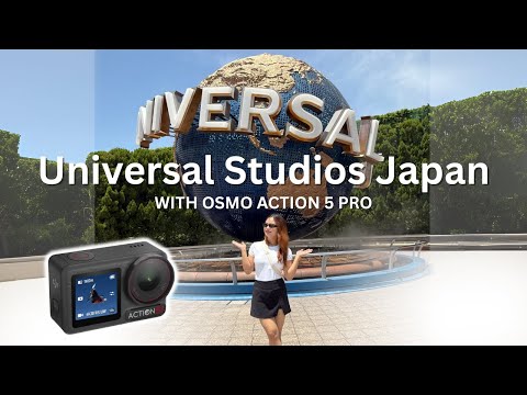 DJI Osmo Action 5 Pro Real-World Test | Raw 4K Walkthrough of Universal Studios Japan 2025