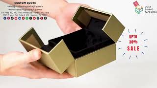 Custom Jewelry Box #costsavingpackaging #packagingdesign #jewellery #jewelry #jewellerydesign #skin