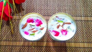 Vanilla custard sharbat recipe| Muharram special sharbat recipe| sharbat recipe|# sharbat recipe