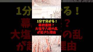 大塩平八郎の乱 #ゆっくり解説 #雑学 #歴史 #日本史
