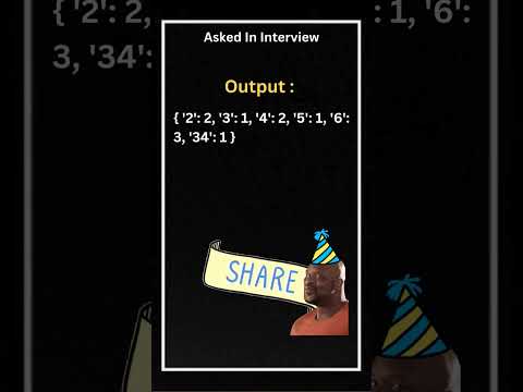 Count Number Of Occurrence In Javascript #coding #frontendinterview #interview #programming #shorts