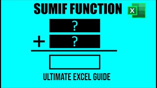 Master the SUMIF Function in Excel: A Step-by-Step Guide for Beginners