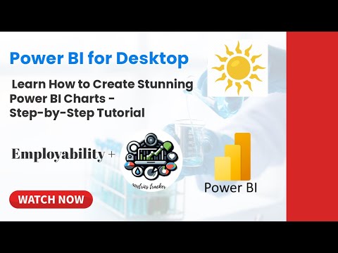 Create Stunning Power BI Charts - Waterfall chart, Sales Funnel Chart, Gauge Chart & Many more