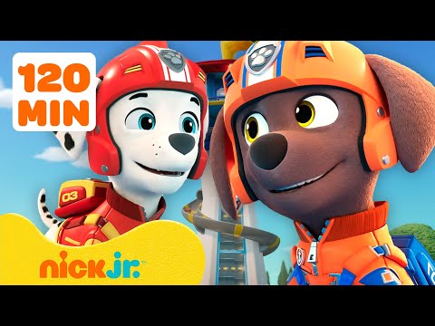 PAW Patrol NEW EPISODES Compilation! w/ Marshall & Zuma #3 | 120 Minutes | Nick Jr.