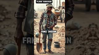 fake indian Vs real indian nigga #ai #aivsreality #funny #shorts
