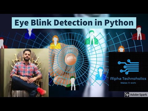 Eye Blink Detection using Python