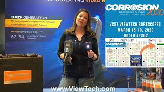 Corrosion Conference & Expo 2020 - ViewTech Borescopes - Video Borescope