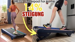 UREVO Cyberpad im Test: Smartes Laufband mit Steigung, App & World Tour Mode