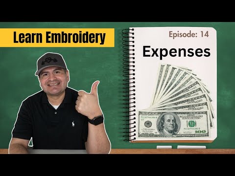 How Much Does It Cost To Run An Embroidery Business? (2024 ep:14)