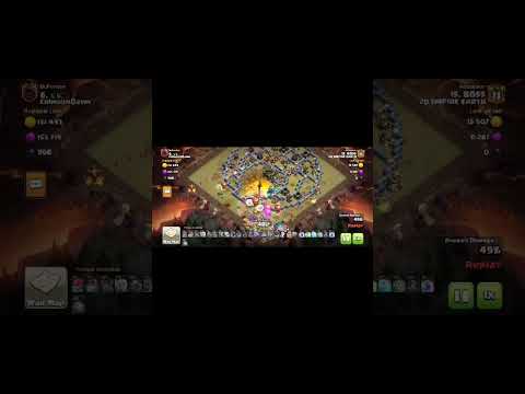 CWL attack fireball destroys him #ultimateattack #attack #coc #cwl